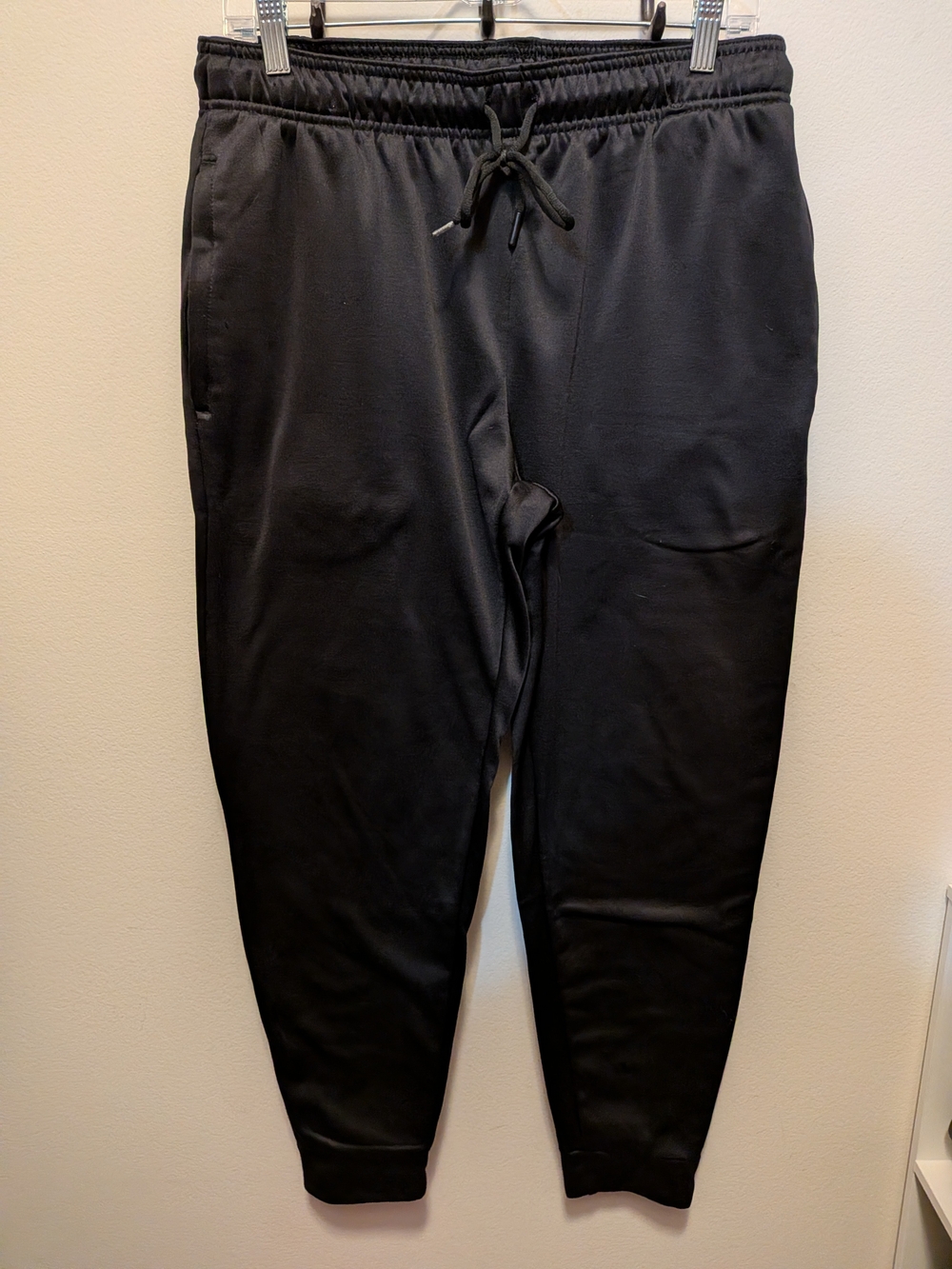 Everyday Black Drawstring Joggers for Men